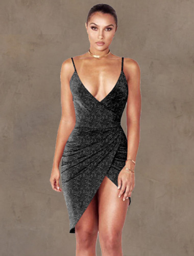 Summer Sexy Wrapped Strap Party Dress
