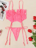 Sexy Lace Bra and Panty Galter Lingerie Set