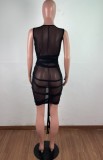 Summer Party Sexy Transparent Strings Bodycon Dress