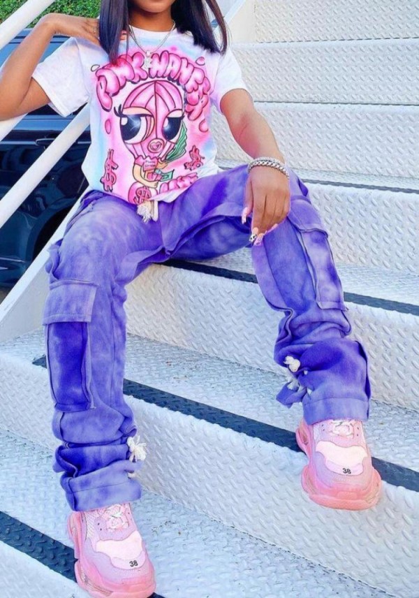 sweatpants tie dye