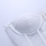 Summer Strapless Transparent Sexy Bustier Underwear