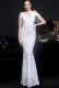 Summer Formal Sequins Cut Out Shoulder Tassels Evening Dress