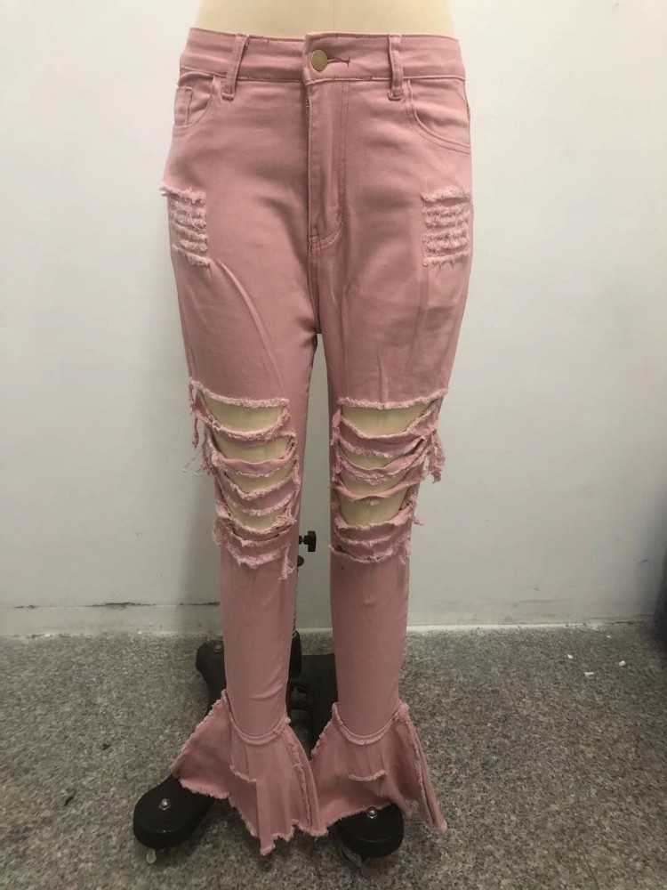 hot pink bell bottoms