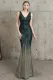 Summer Sequins Sleeveless V-Neck Mermaid Evening Dress