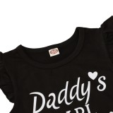 Summer Baby Girl Print Shirt and Shorts Set