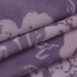 Summer Sexy Purple Floral Basic Strap Vest