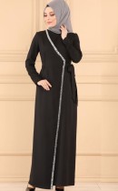 Arabe Dubaï Arabe Moyen-Orient Turquie Maroc Vêtements Islamiques Caftan Abaya Robe Musulmane