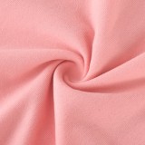 Verano rosa sexy ahueca hacia fuera la correa mini vestido ajustado