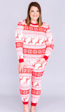 Christmas Print Family Two Piece Pants Pajama Set for Mommy
