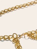 Formal Gold Chains Waist Belt