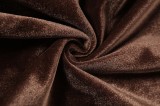 Fall Sexy Brown Velvet Keyhole Long Sleeve Zipper Split Long Dress
