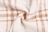 Fall Kahaki Checks Designs Button-Open Long Sleeve Shirt