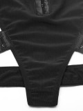 Black Underbust Waist Trainer Shorts