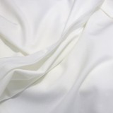 Autumn Formal White Beaded Short Sleeves Slit Evening Dress