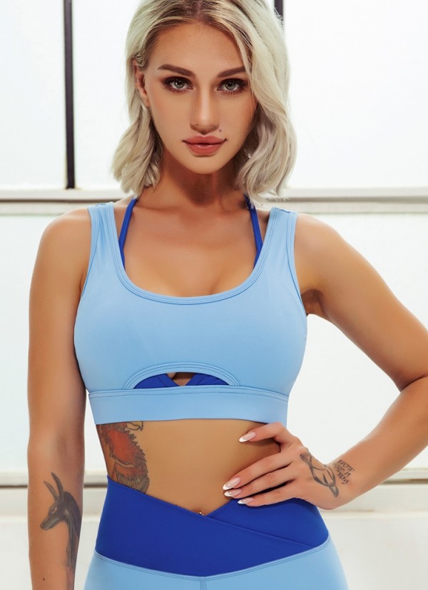 Sexy Colors Double Layers Gym Sports Workout Yoga Tank Tops