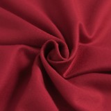 Summer Elegant Red Plaid Patch Sleeveless Slim Office Dress