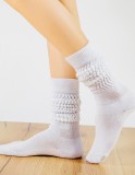 Winter White Knitting Stocking