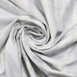 Winter White Print Zipper Long Bodycon Plus Size Dress