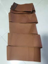 Cinturón de abrigo marrón Bandas de resistencia Entrenador de cintura Ropa moldeadora