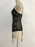 Sexy Black Lace Nightclub Exotic Babydoll Lingerie