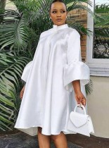 Whiter White Formal Fit-and-flare Party Dress