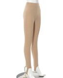Winter Sexy Khaki High Waist Tight Leggings Wholesale Yoga Clothes