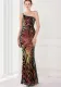 Summer Elegant Black One Shoulder Sleeveless Sequins  Mermaid Evening Dress