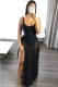 Summer Women Sexy Black U Neck Backless Straps Holidays Bodysuit and Long Mesh Beach Cover Up Wholesale 2 Piece Outfits