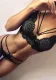 Women Black Romantic Lace Sexy Bra Set