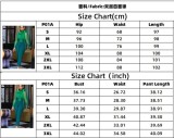 Women Spring Green Straight High Waist Belted suit Pants