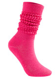 Spring Women Rose Knitting Socks