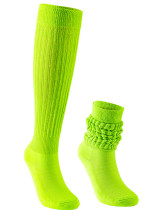Frühlings-Frauen-Grün-Stricksocken