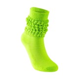 Spring Women Green Knitting Socks