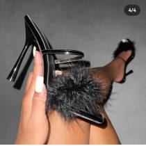 Sommer Damen Sandalen Haare Kapillare High Heels Mode Damenschuhe High Heel Sandalen