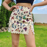Summer Fashion Sexy Hot Butterfly Skirt