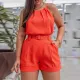Casual Suspender Suit Shorts - Spring