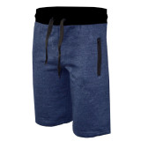 Summer Men Sportwear Solid Zipper Pockets Shorts