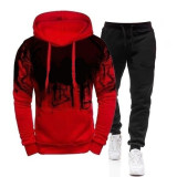 Men's Outdoor Sports Leisure Pullover Sweater Set