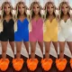 Women's Fashion Casual Rib Jumpsuit