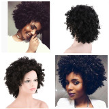 Women African Black Curly Hair