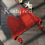 crocheting knitting wrap chest bikini Tank Top