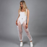 Sexy mesh See-Through trend front loose women's summer thin style