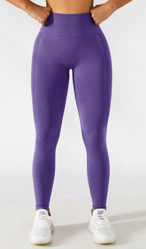 Dikişsiz Yoga Pantolonları Yüksek Bel Slim Fit Popo Kaldırma Sporları Sıkı Montaj Pantolonları Koşu Spor Pantolonları Kadın