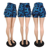 Ladies Camo Cargo Pants Sexy Fashion Ladies Shorts