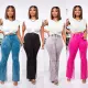 Women's Printed Sleeveless Fringe Two Piece Pants Set
