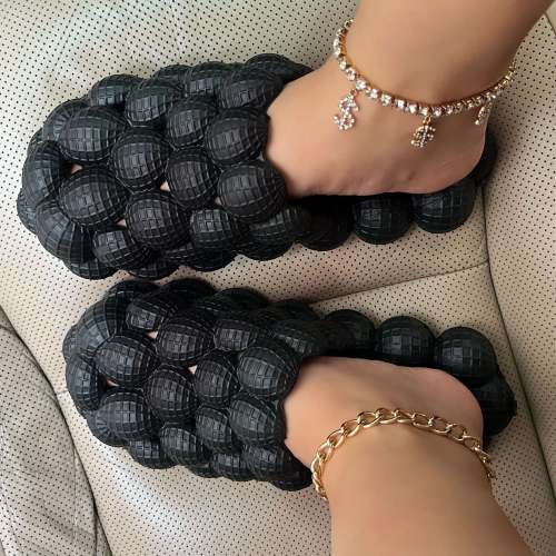 Sandalen und Hausschuhe Unisex-Schuhe Lychee-Schuhe Bubble-Schuhe Peanut-Schuhe Hole-Schuhe Bubble Slides