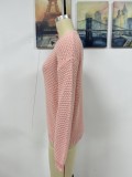 Fall/Winter Basic Round Neck Knitting Shirt Women's Round Neck Versatile Loose Sweater Women