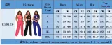 Women Pants Halter Neck Sleeveless Solid Color Wide Leg Jumpsuit