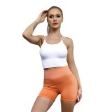 Sports vest fitness camisole vertical strip knitting vest women yoga clothes
