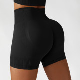 Pantalones cortos deportivos ajustados para mujer, pantalones cortos de yoga ajustados para levantamiento de glúteos, pantalones cortos elásticos para correr y hacer ejercicio